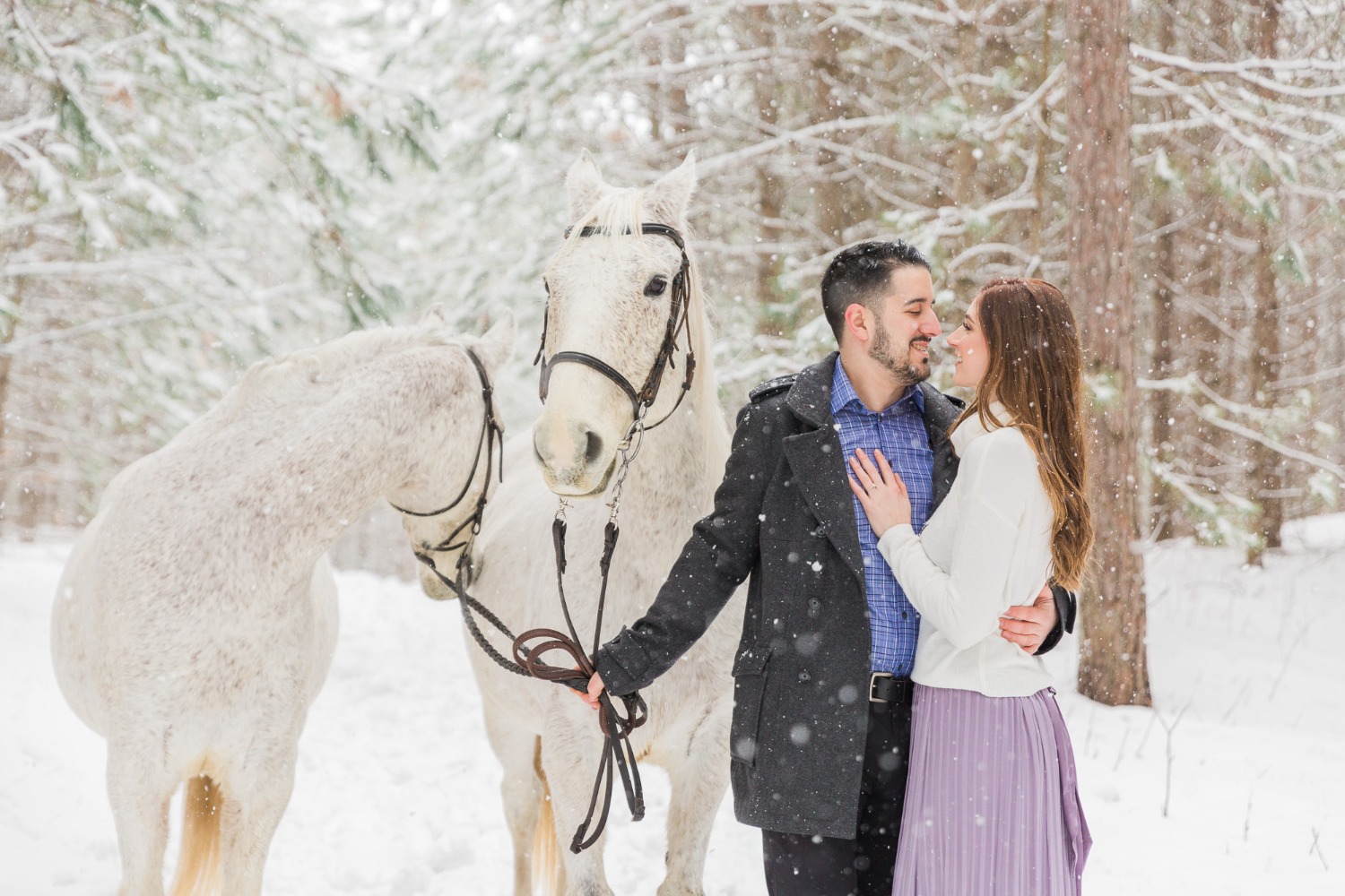 onelovetwohorsesandatonofsnowengagementshoot29