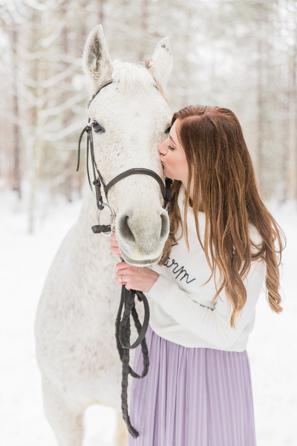 onelovetwohorsesandatonofsnowengagementshoot43