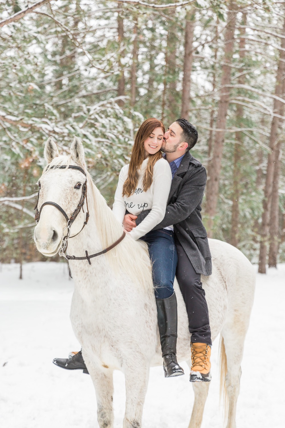 onelovetwohorsesandatonofsnowengagementshoot46