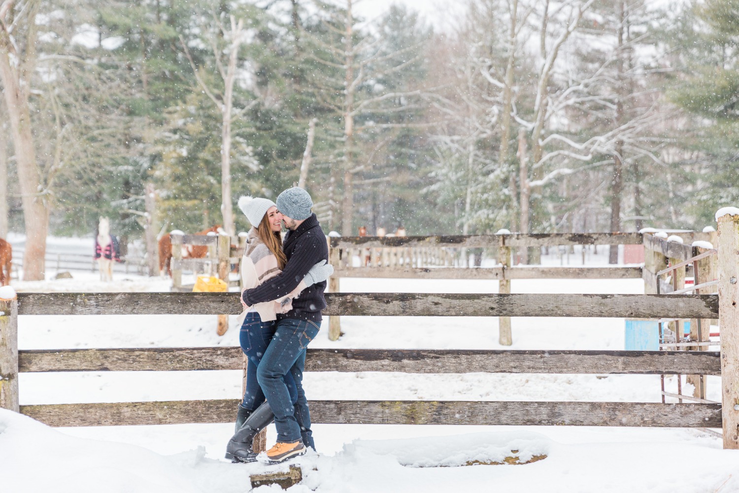 onelovetwohorsesandatonofsnowengagementshoot53