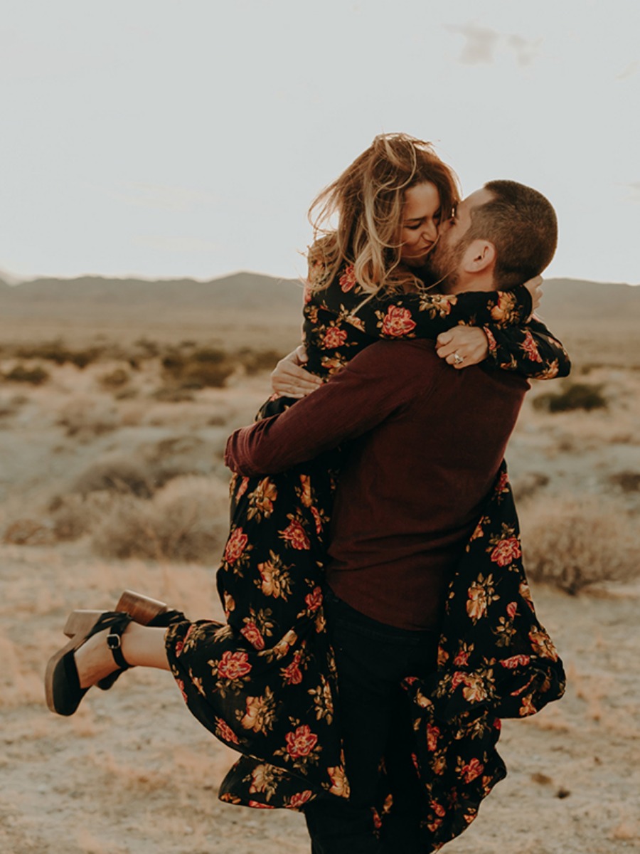 Palm Springs Engagement Photo Ideas by Emma Hopp