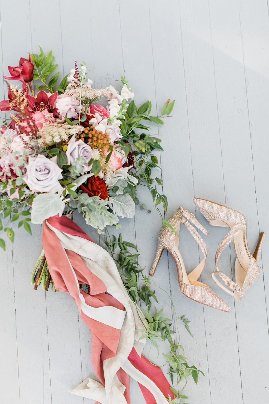 Flowers and shoes