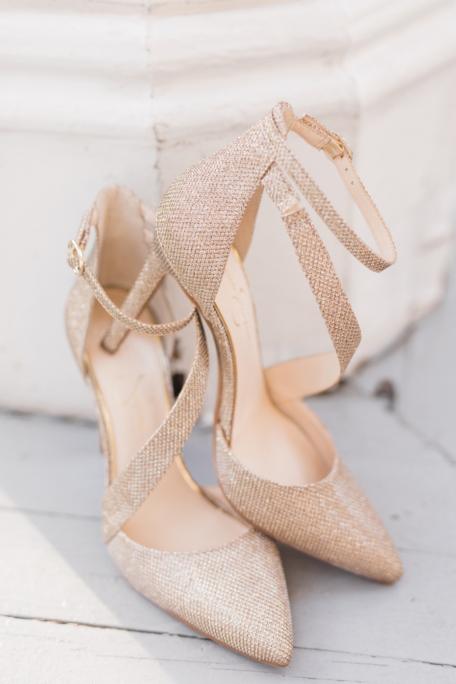 Sparkly Jessica Simpson heels