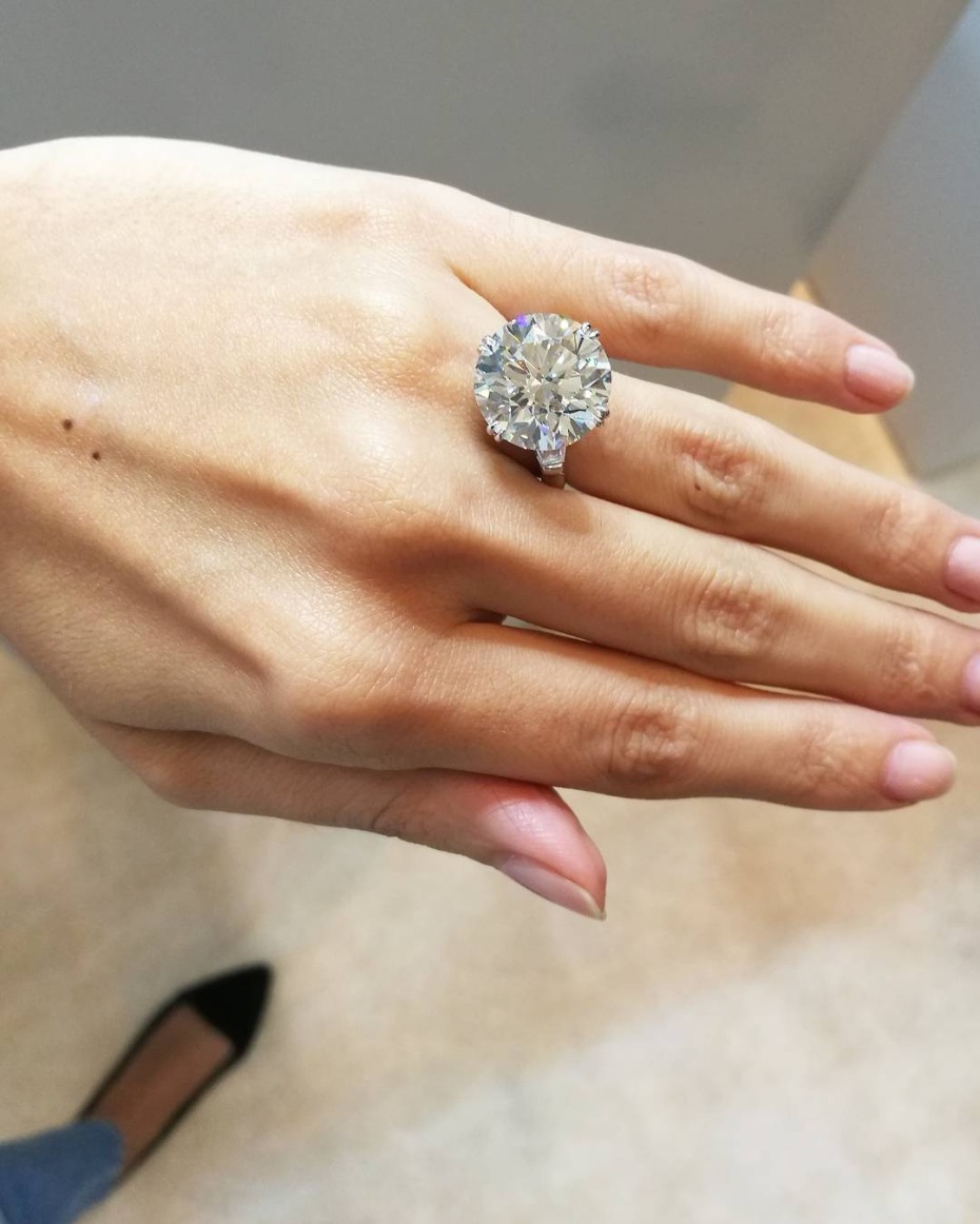 20 carat diamond engagement ring