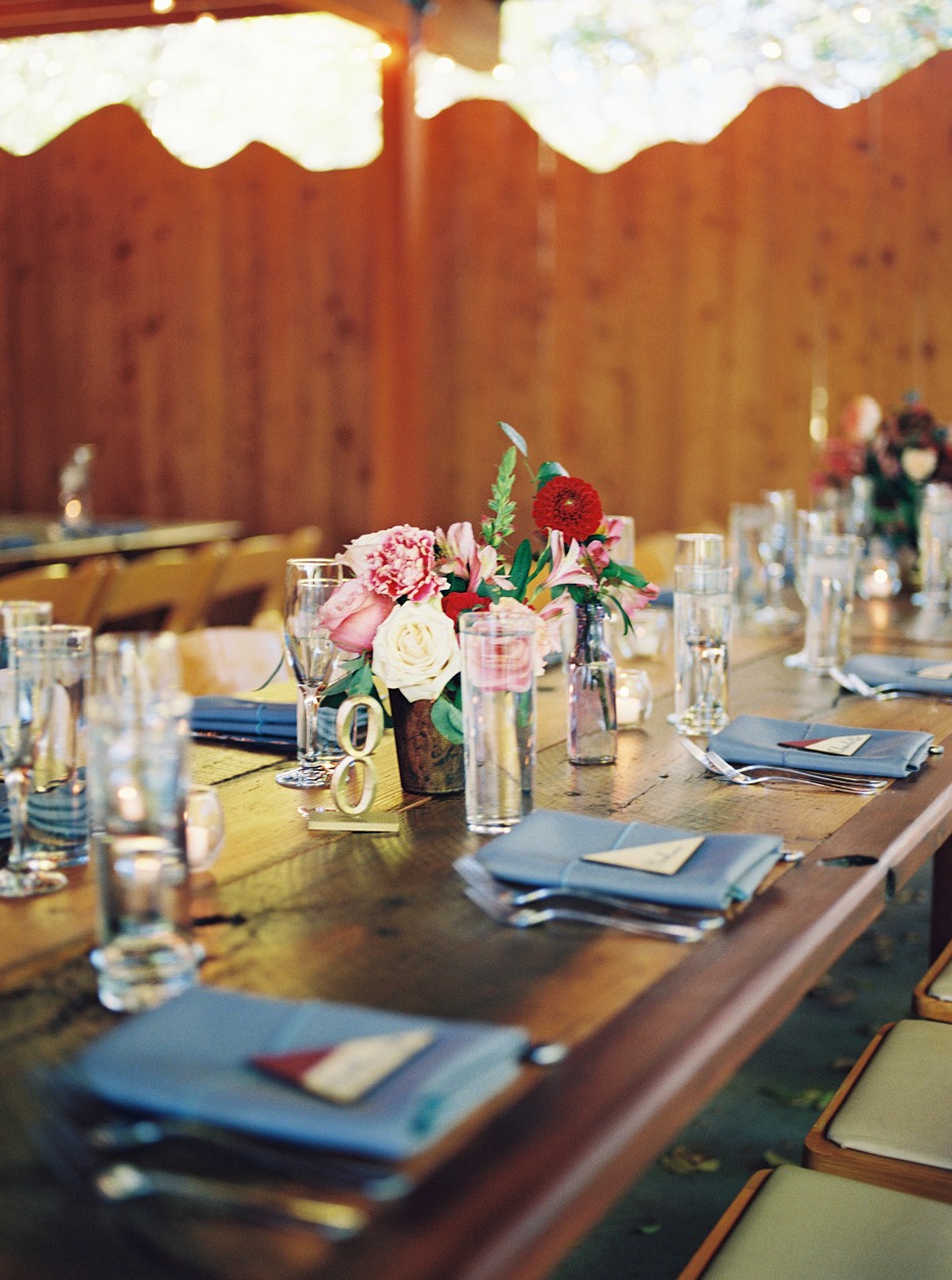 boho chic wedding table decor