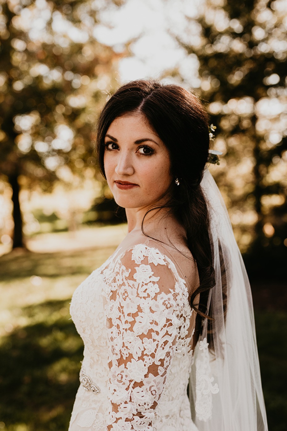 Gorgeous bridal look