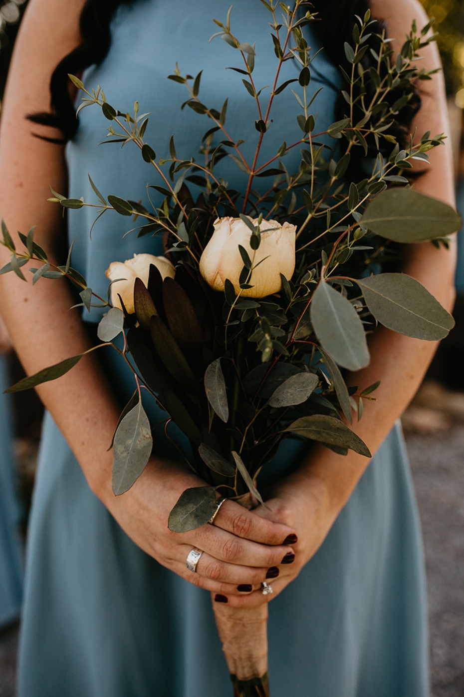 DIY bridesmaid bouquet