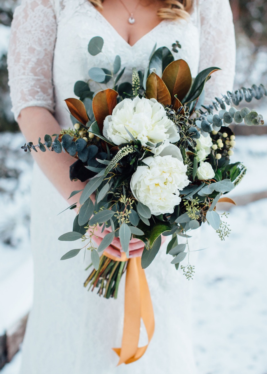 Bouquet for the winter bride