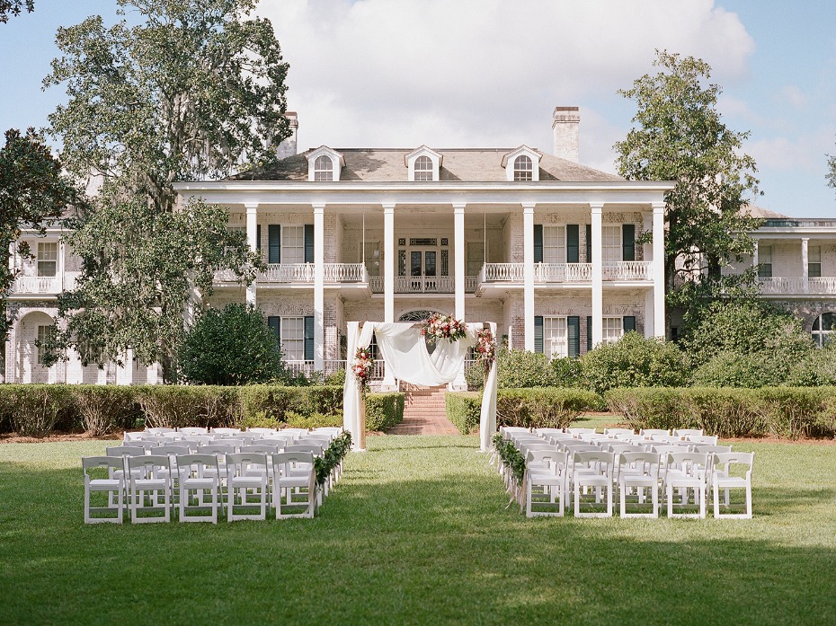 plantation wedding ceremony