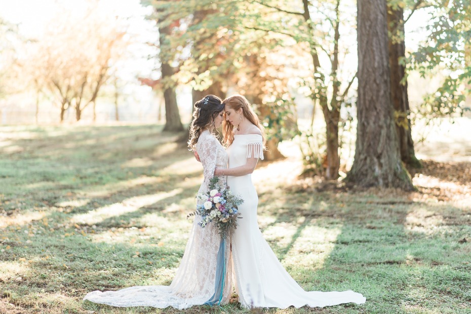 A tale of two brides wedding inspiration