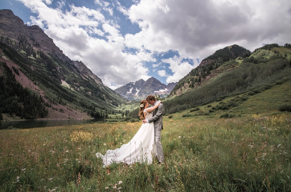 have a mountain valley all to yourself for your Colorado adventure wedding