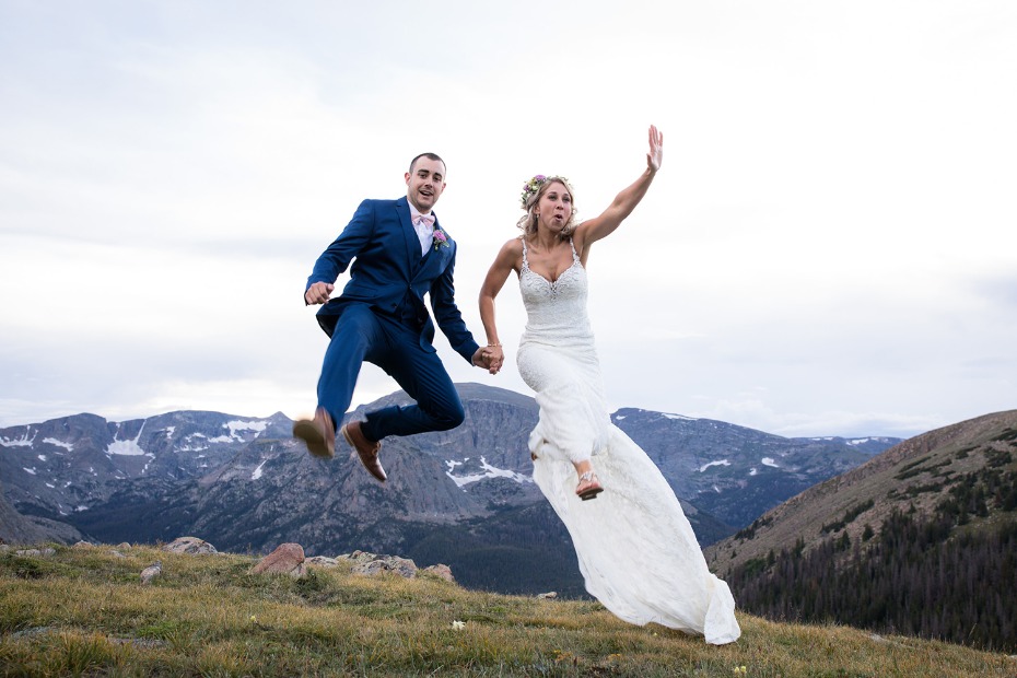 we are just as excited as this couple at the idea of an adventure wedding in Colorado