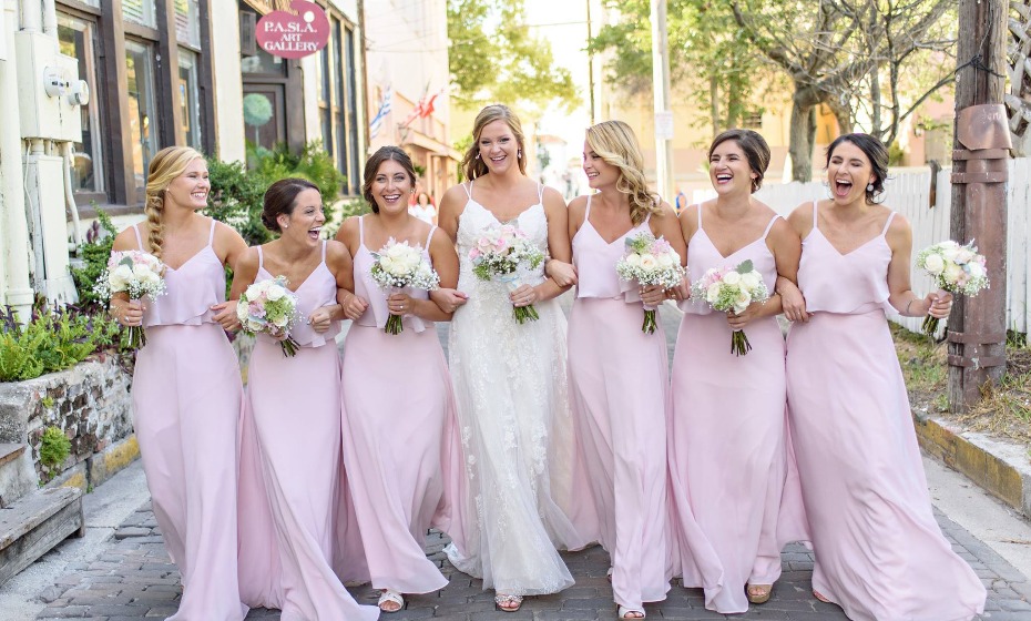 Bridesmaids deserve to feel beautiful too! Dresses from KF Bridal