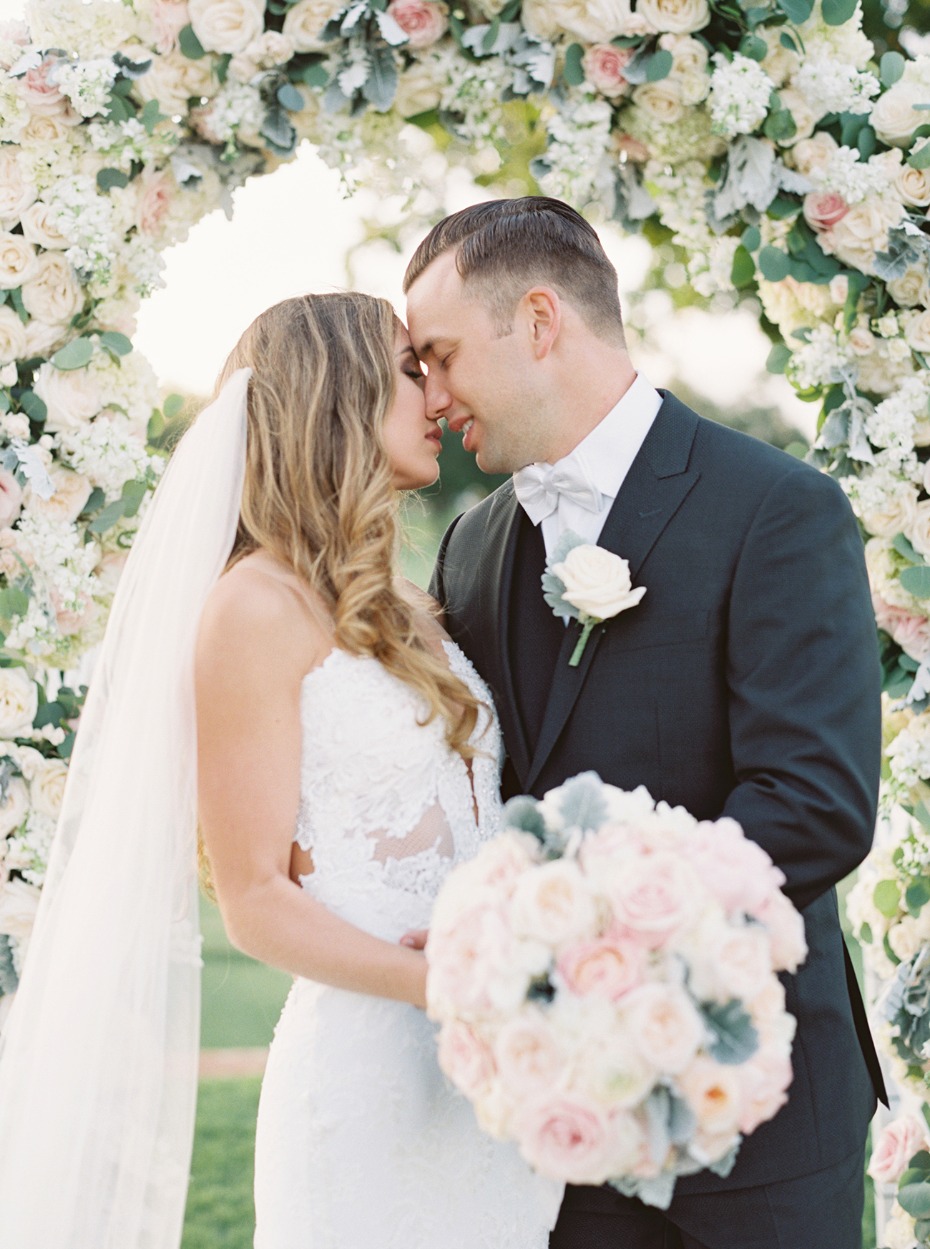 dreamy pastel wedding with all the classic details