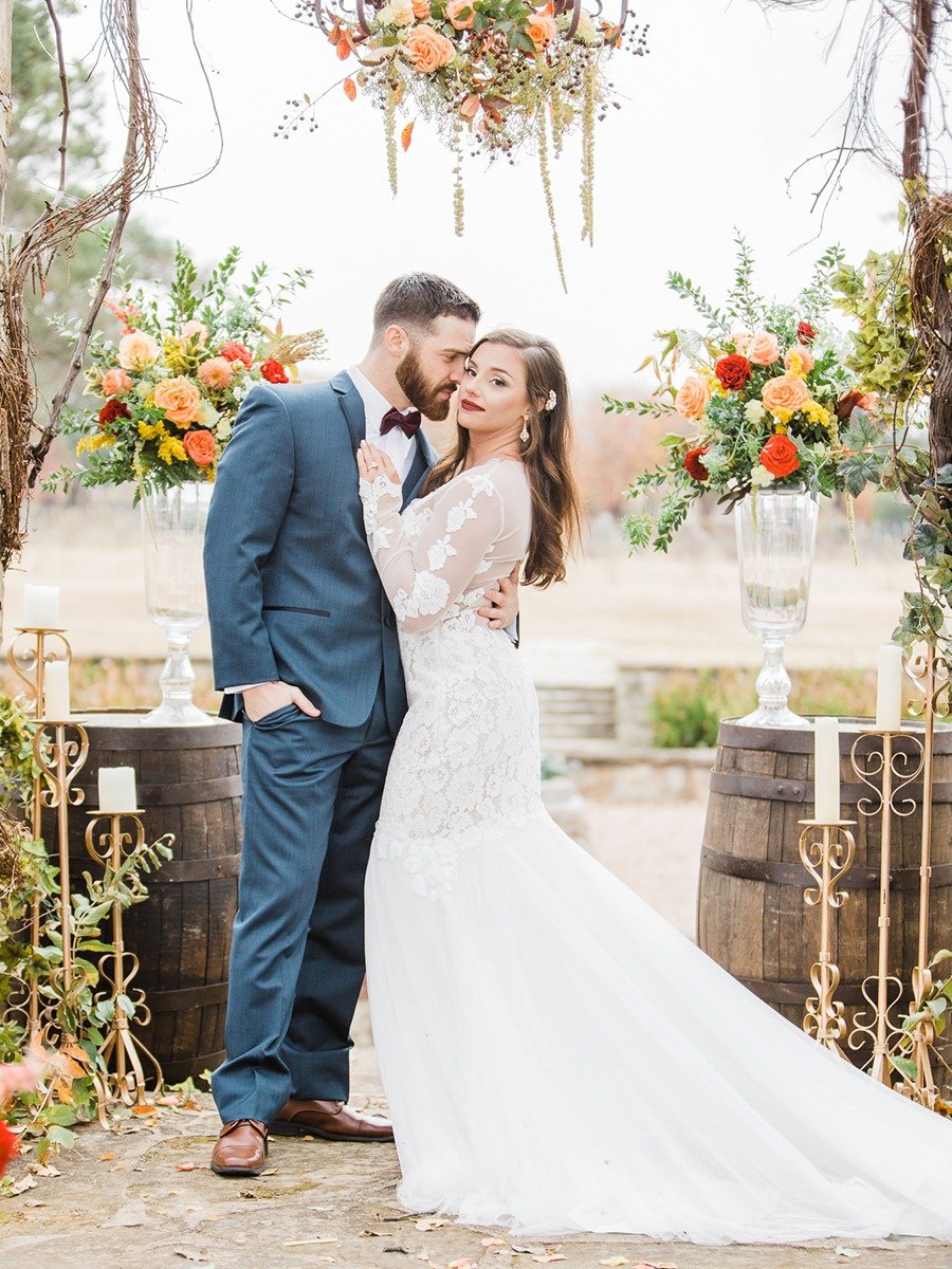 How To Have A Rustic Italian Fall Wedding In The Heart Of Oklahoma