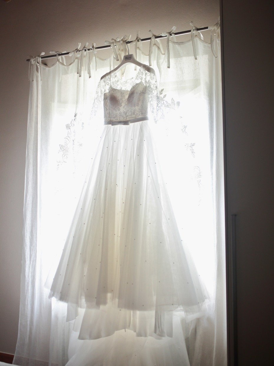 Blumarine wedding dress