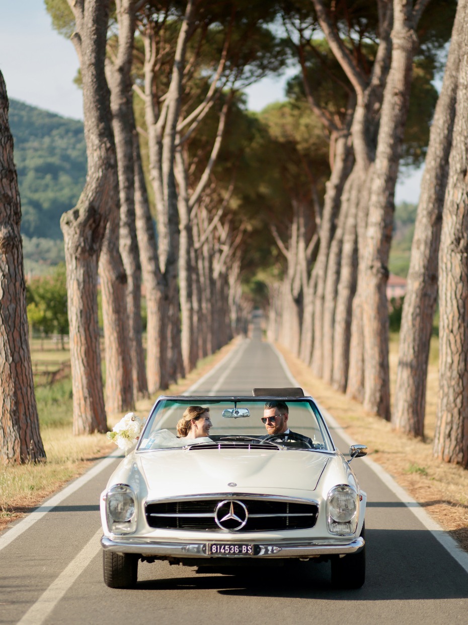 Gorgeous wedding in Tuscany