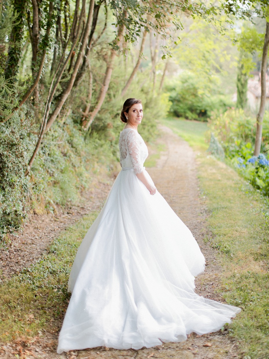 Tuscan bride in Blumarine