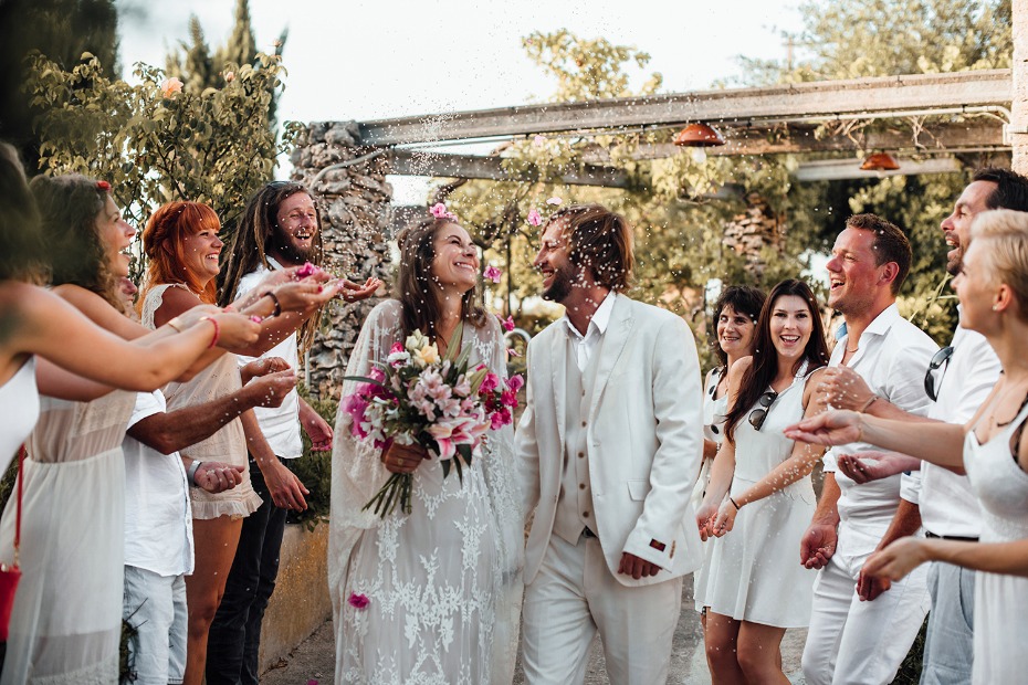 just married
