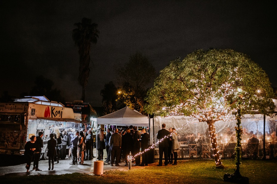 Food truck reception