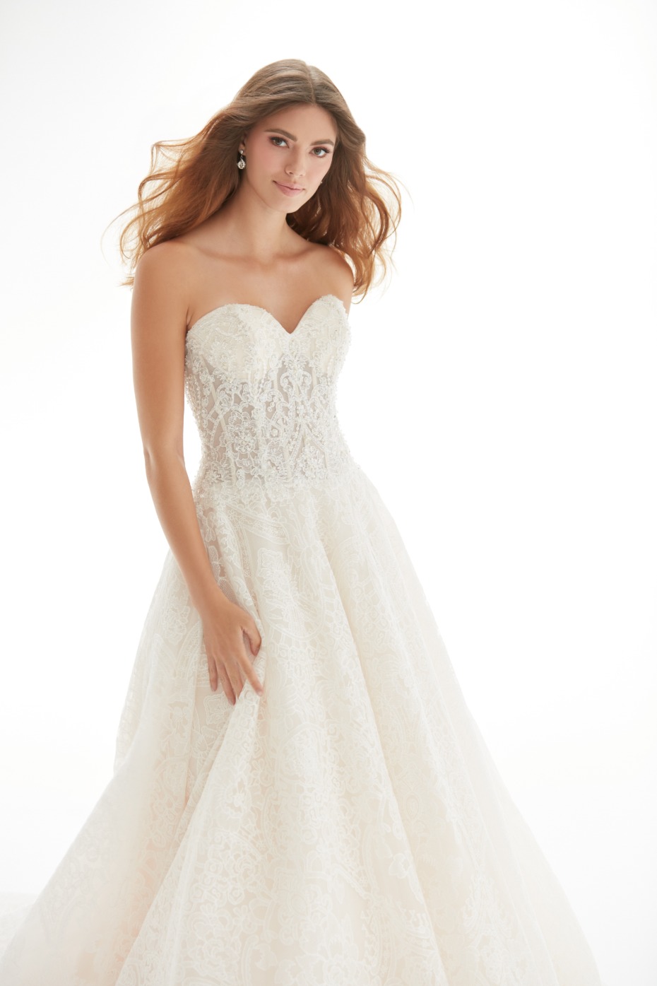 Lace gown from Allure Bridals Collection