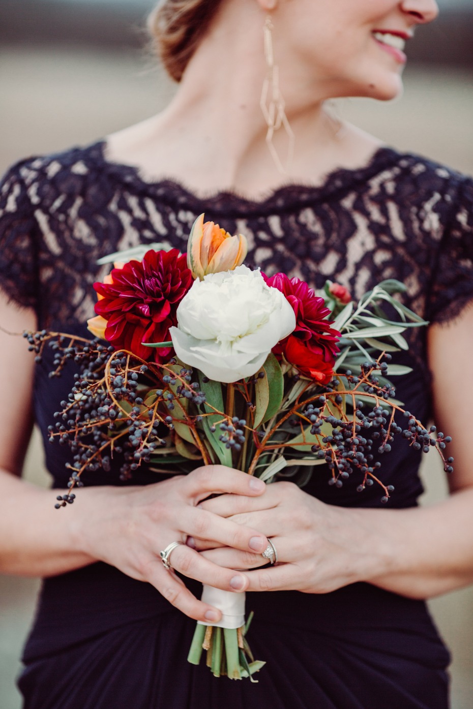 DIY bridesmaid bouquet from FiftyFlowers