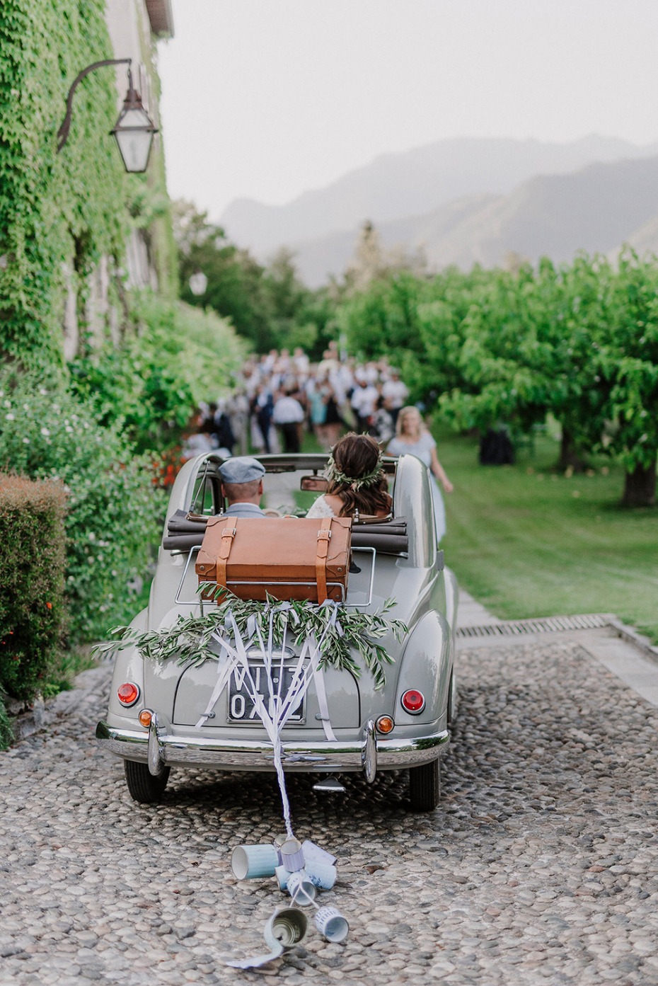 wedding reception entrance