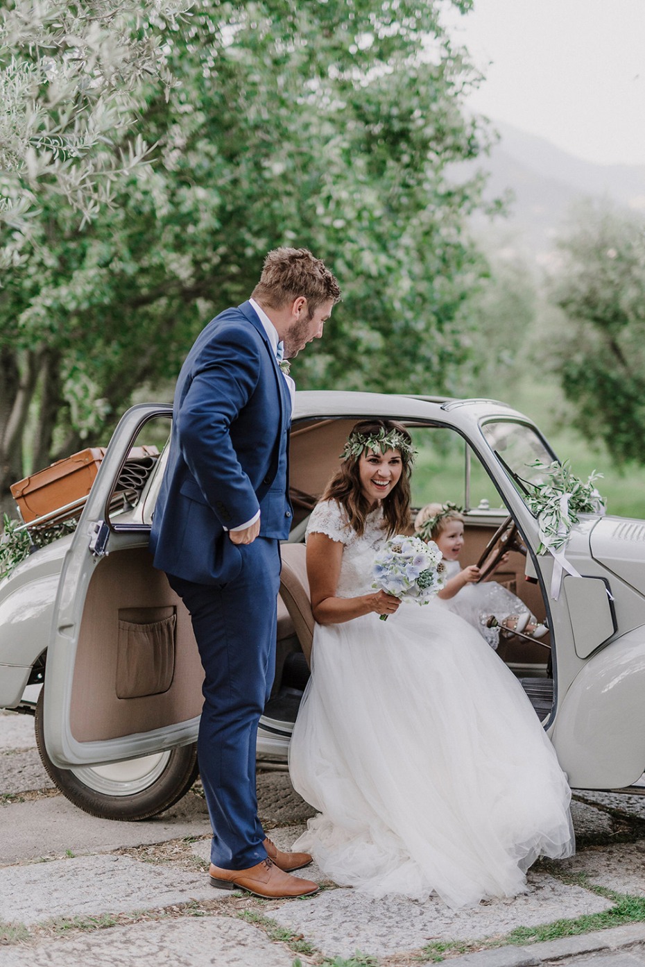 cute little wedding family