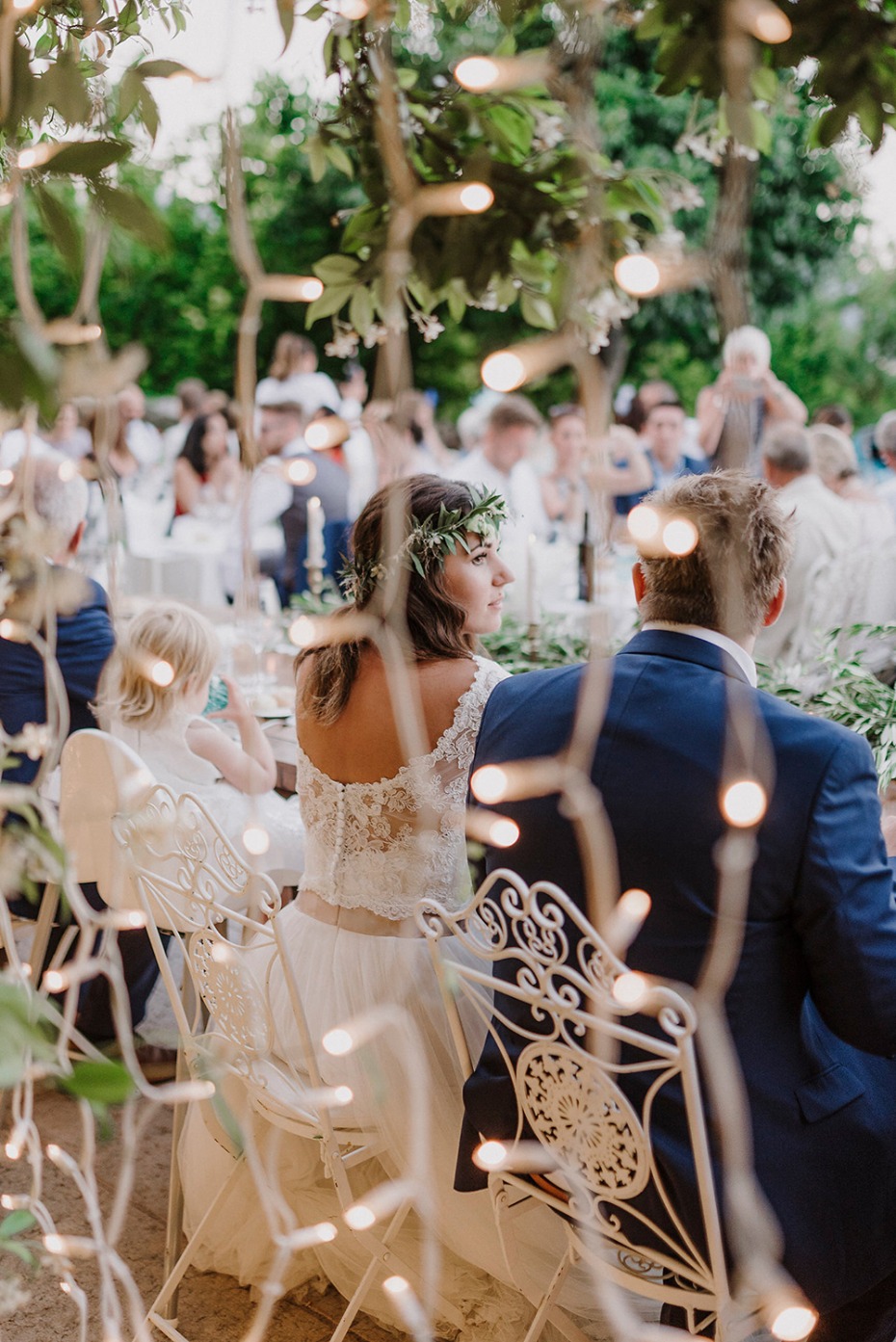 candid wedding photo