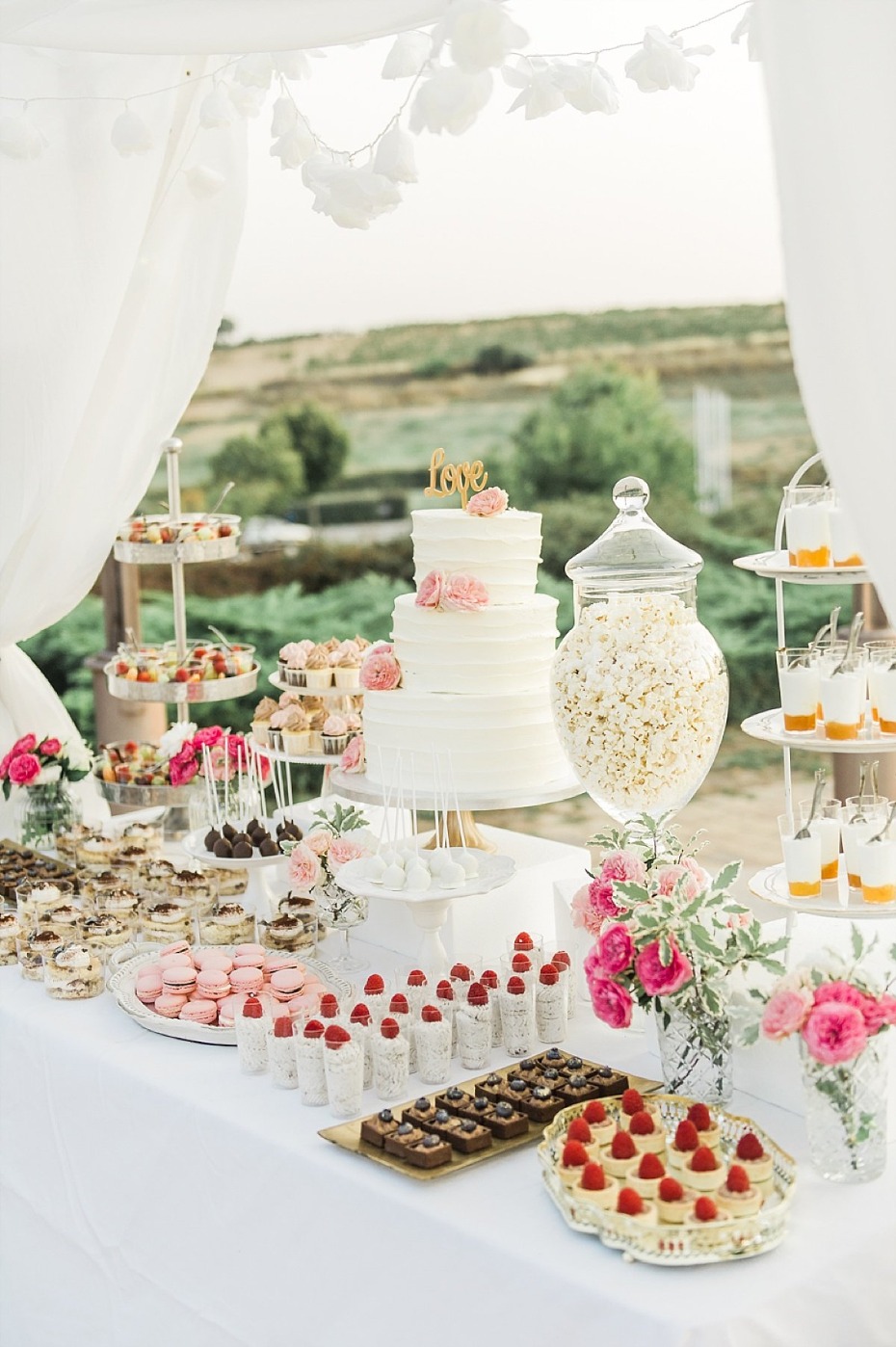 beautiful dream wedding dessert table
