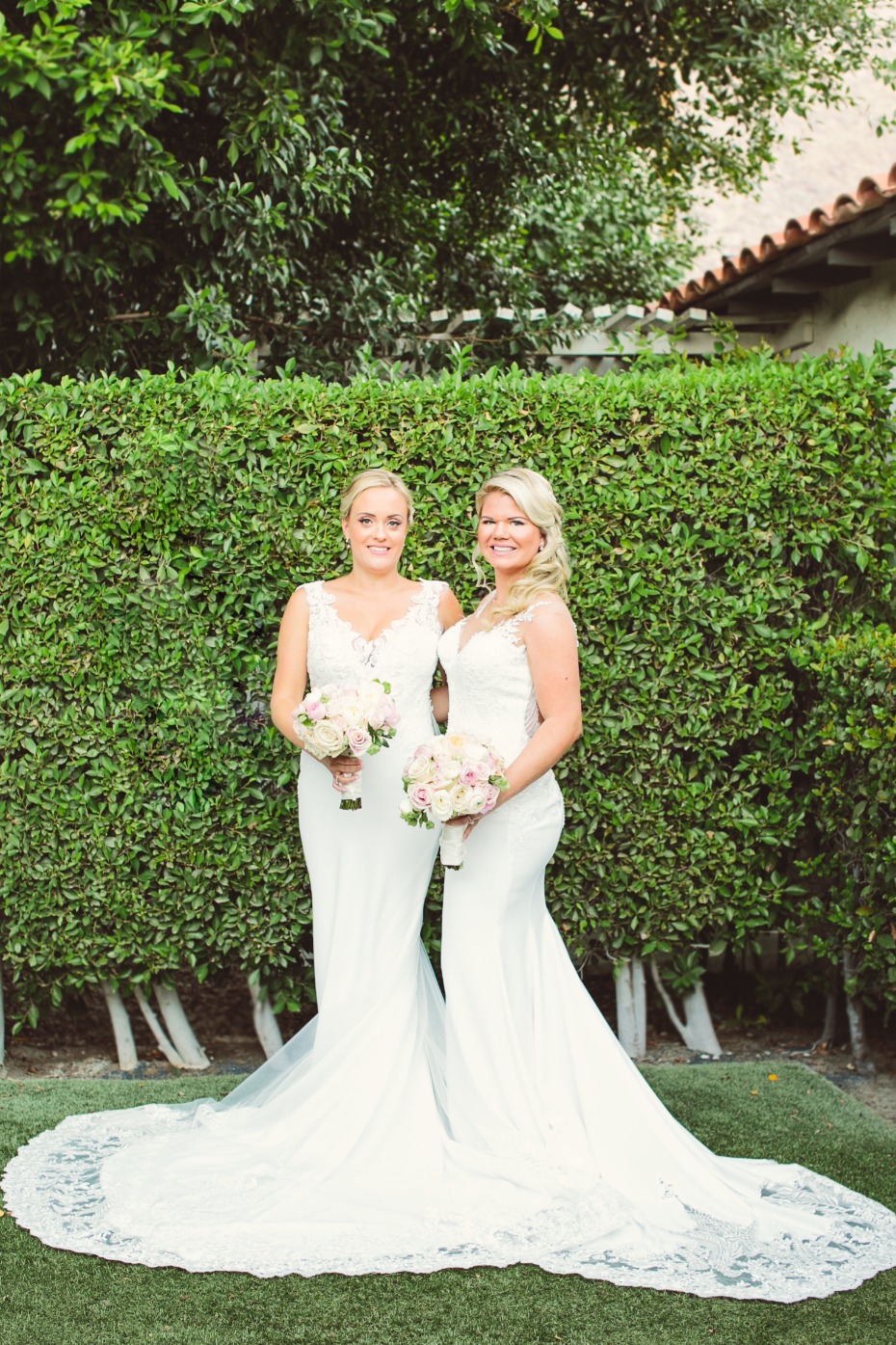 Beautiful Mrs. and Mrs. wedding in Palm Springs