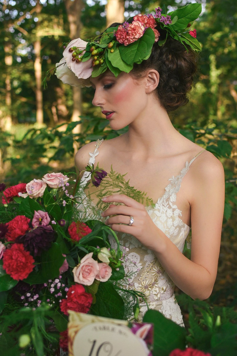 boho chic wedding style for the bride