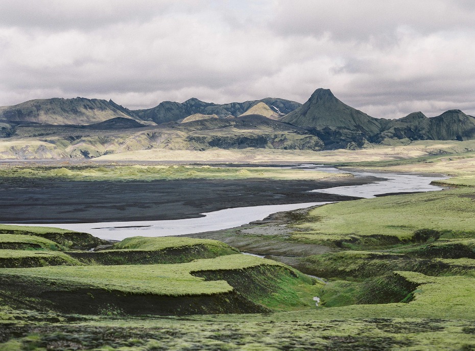 The natural beauty for Iceland