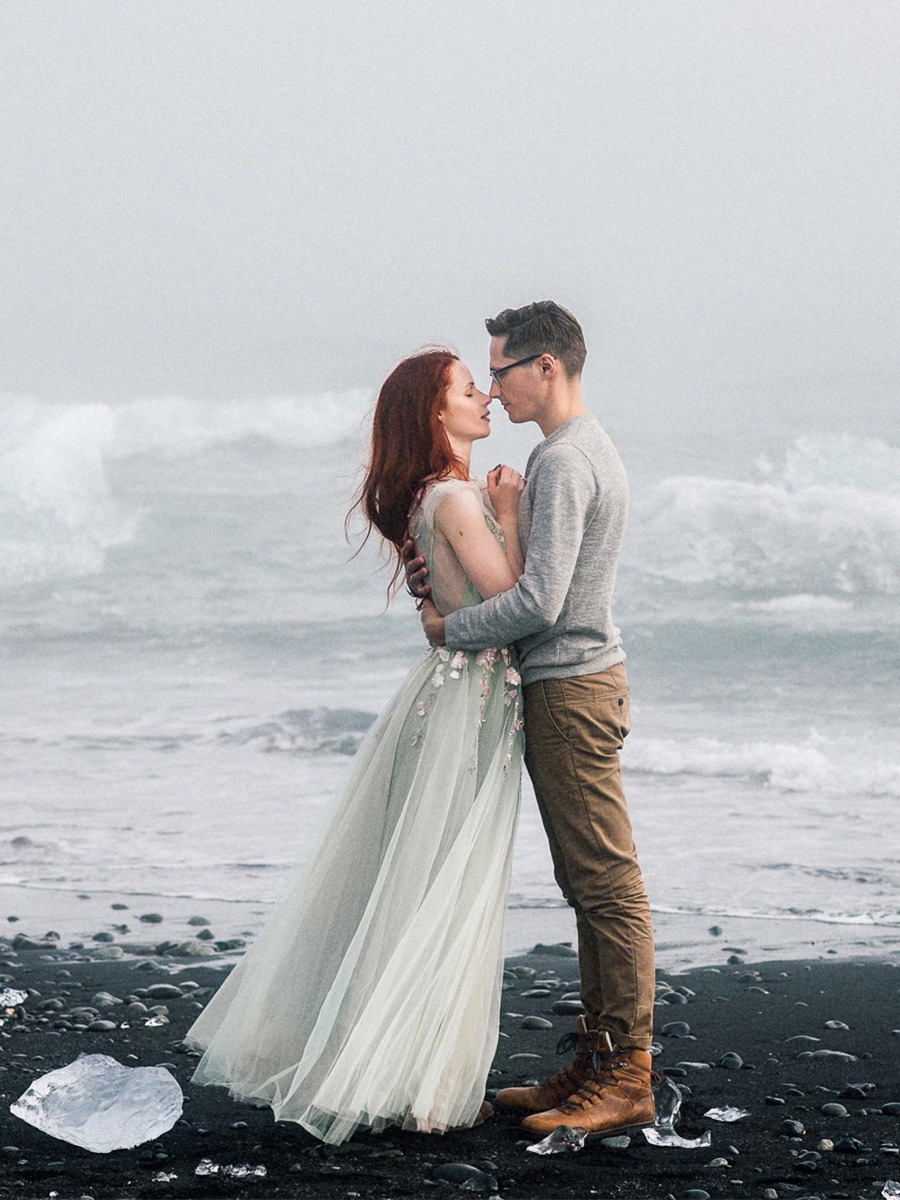 Would You Elope To Iceland If Your Wedding Photos Looked Like This?