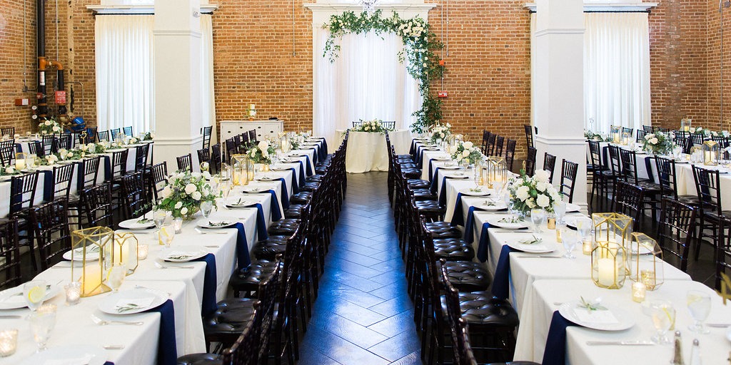 A Classically Elegant Wedding in Navy Blue at The Estate on Second
