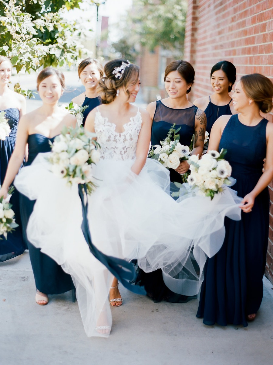 A Classically Elegant Wedding in Navy Blue at The Estate on Second