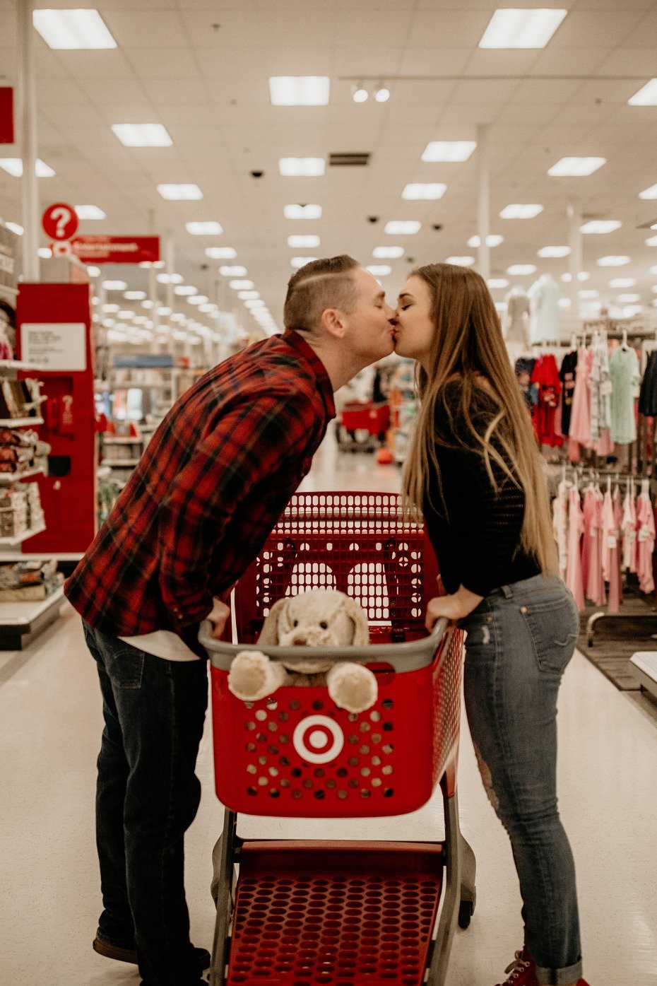 Cute Engagement shoot in Target