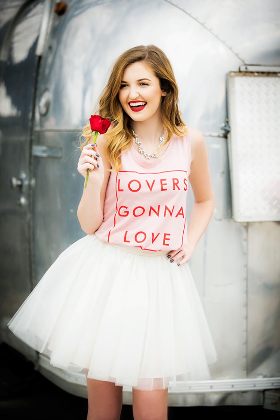 Lovers gonna love this bridal shower outfit from Bliss Tulle