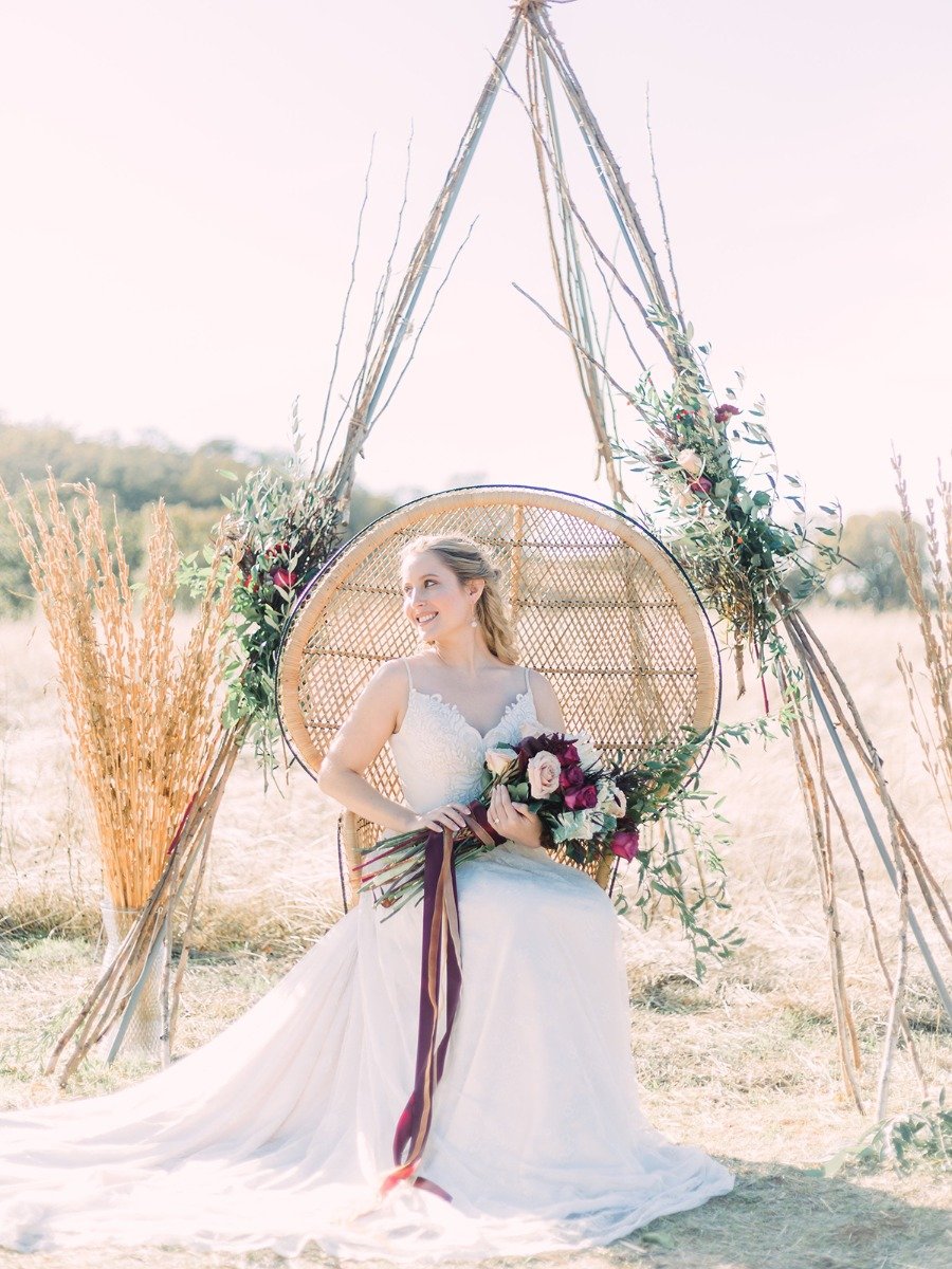 Colorful, Bright, and Free Wedding Ideas for the Bohemian Bride