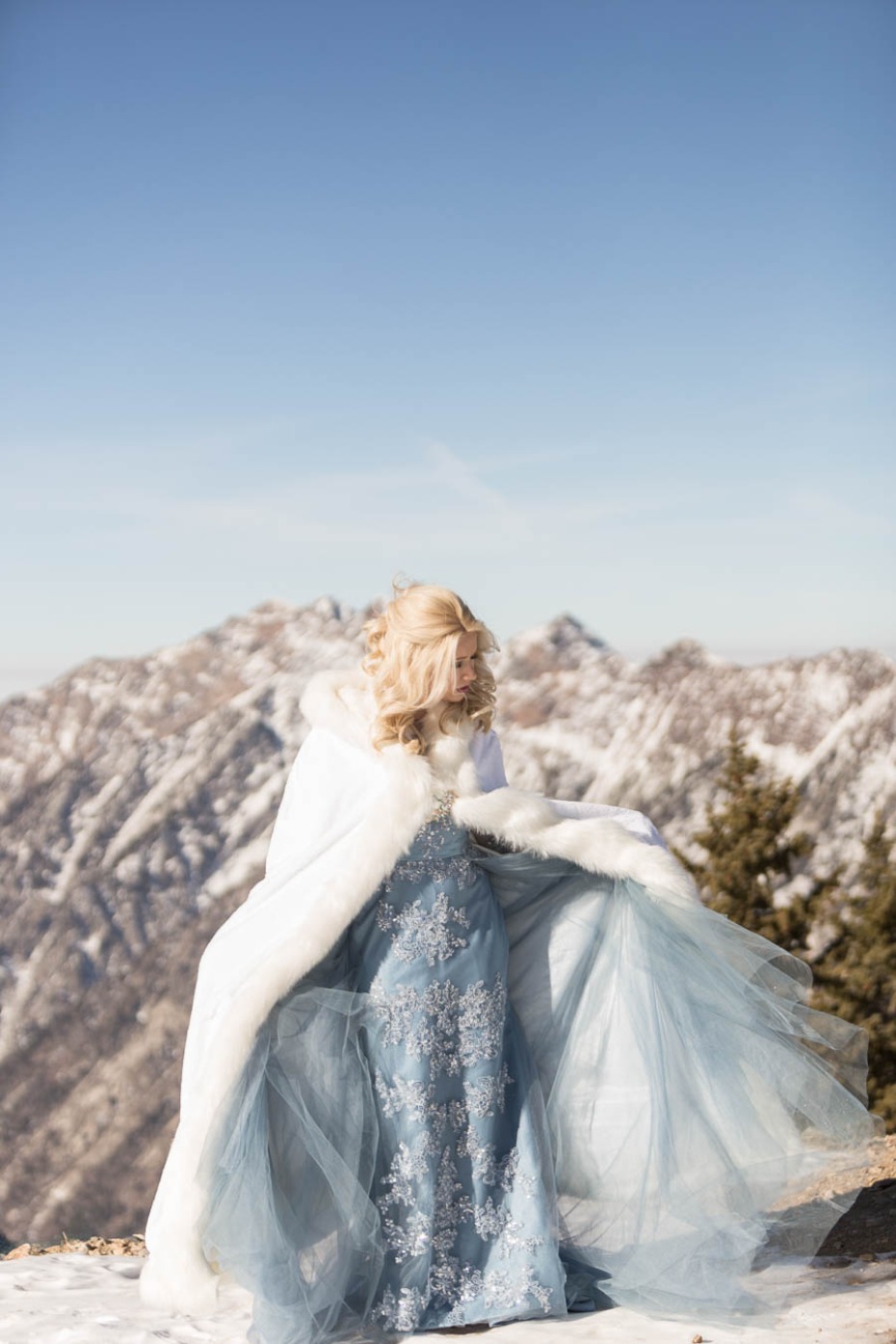 Disneys Frozen inspired wedding style