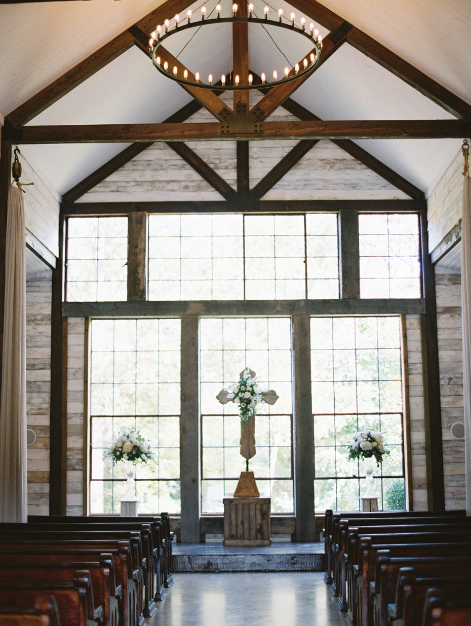 breathtaking rustic wedding chapel