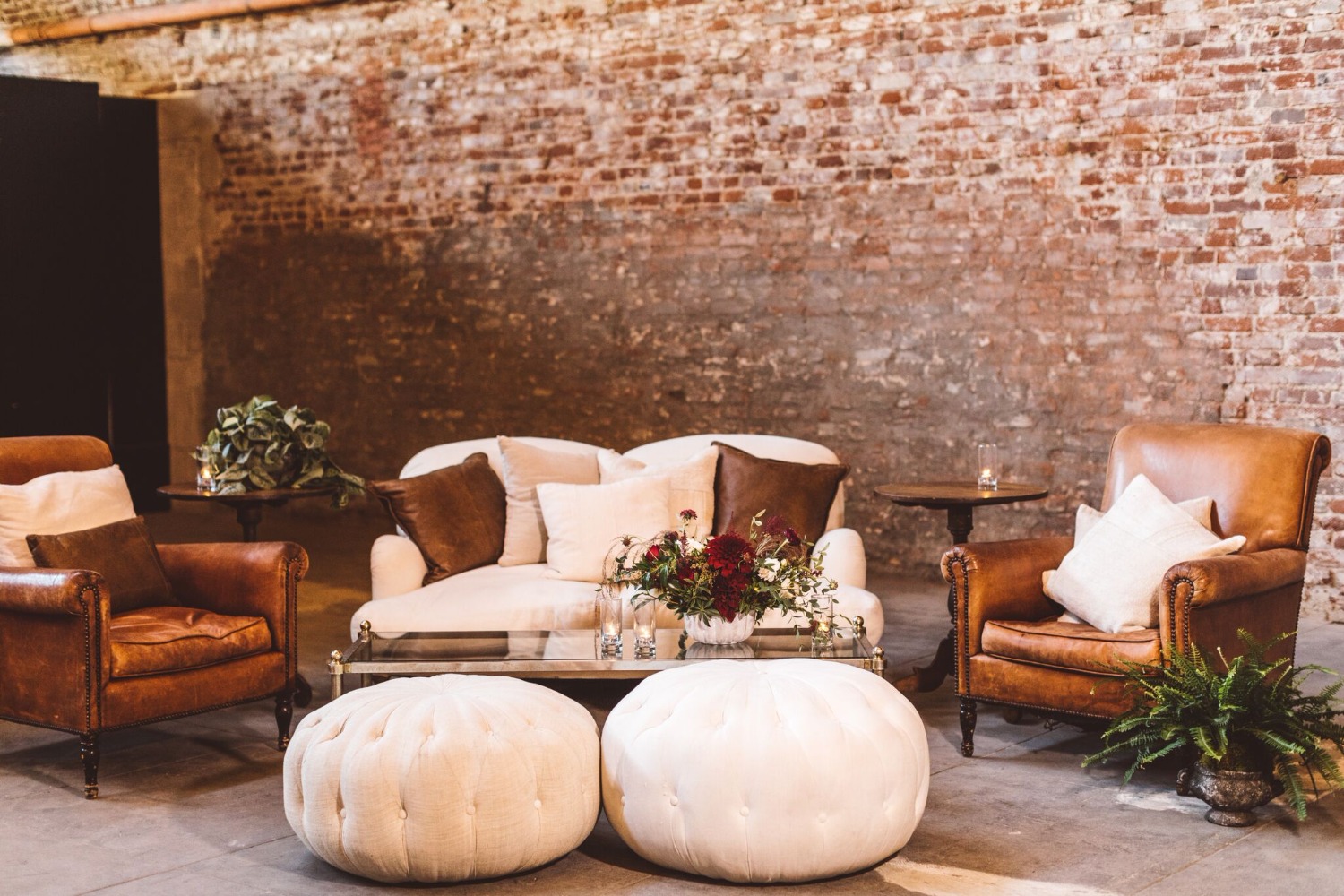 lounge area for a wedding designed by Jesi Haack