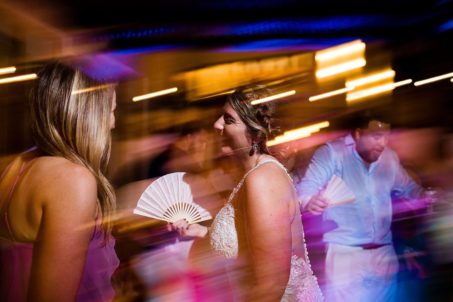 wedding party night