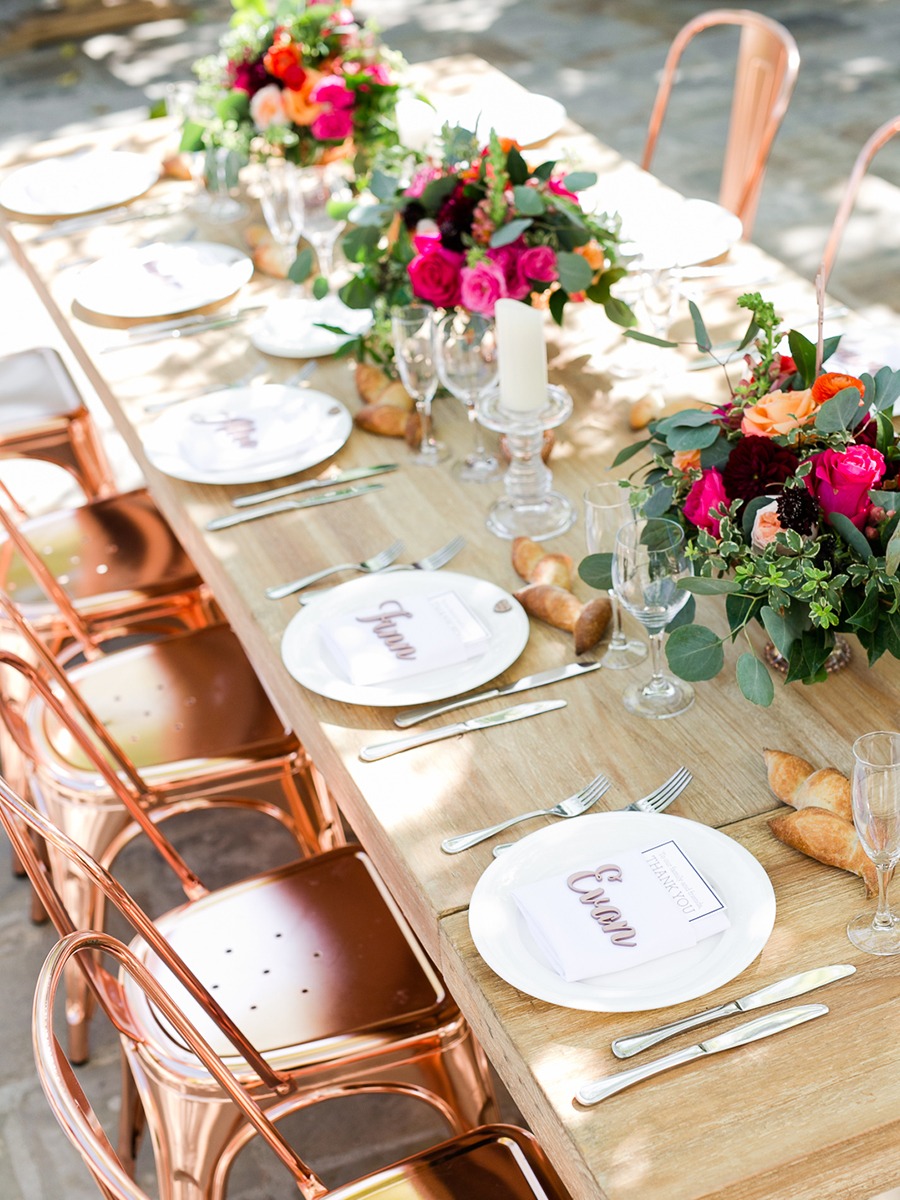 Picture Perfect Rose Gold And Pink Wedding In Southern California