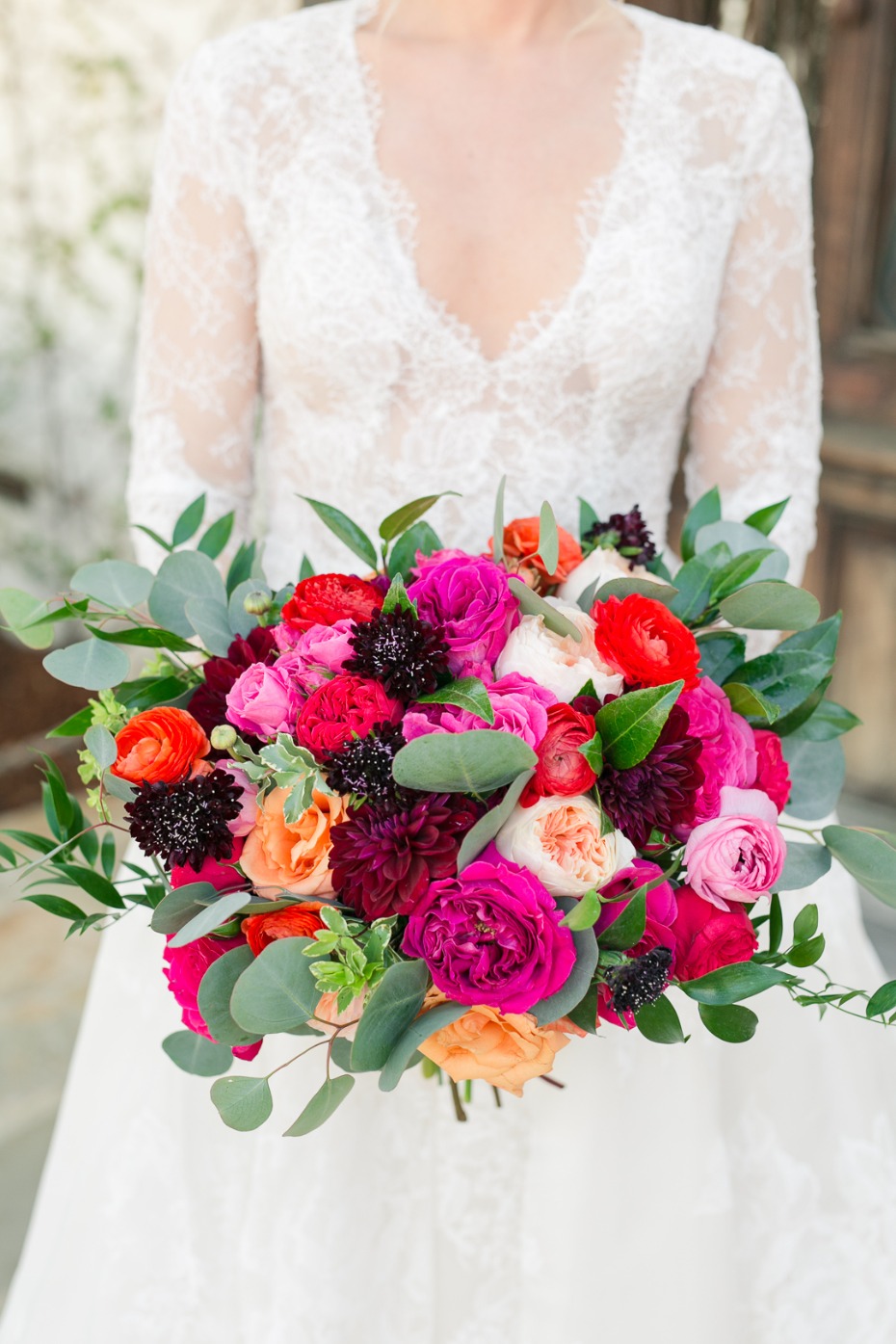 bright pink summer time bouquet