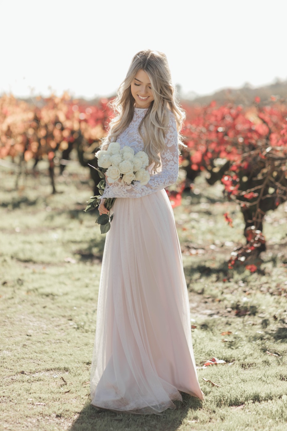 Flawless bridal look from Bliss Tulle