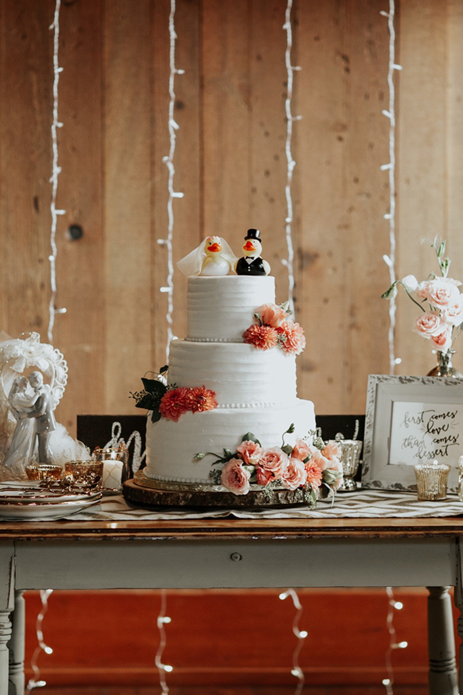 cute rubber ducky cake toppers