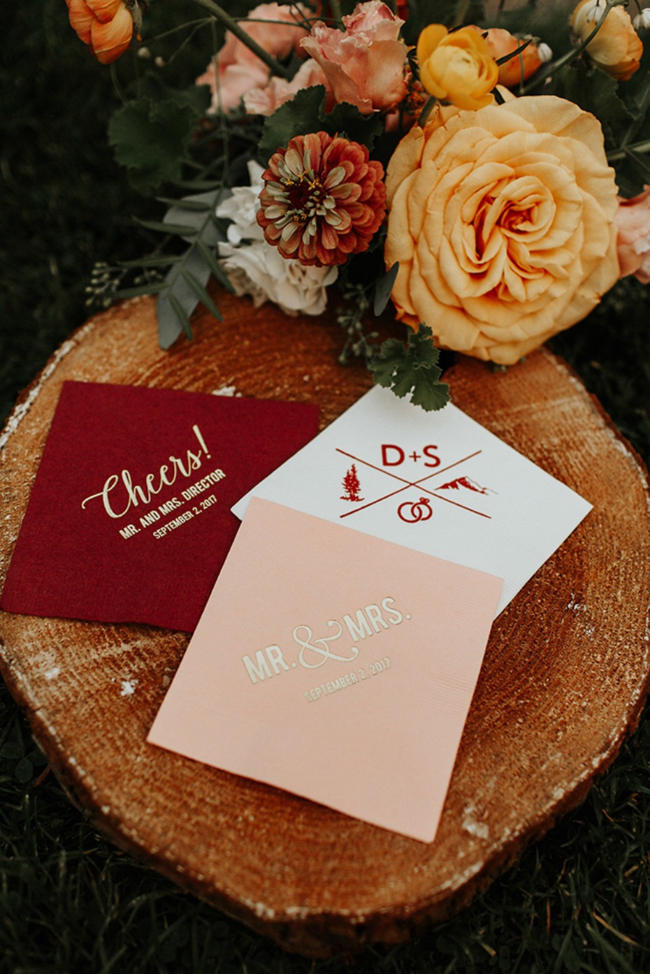 custom cocktail napkins