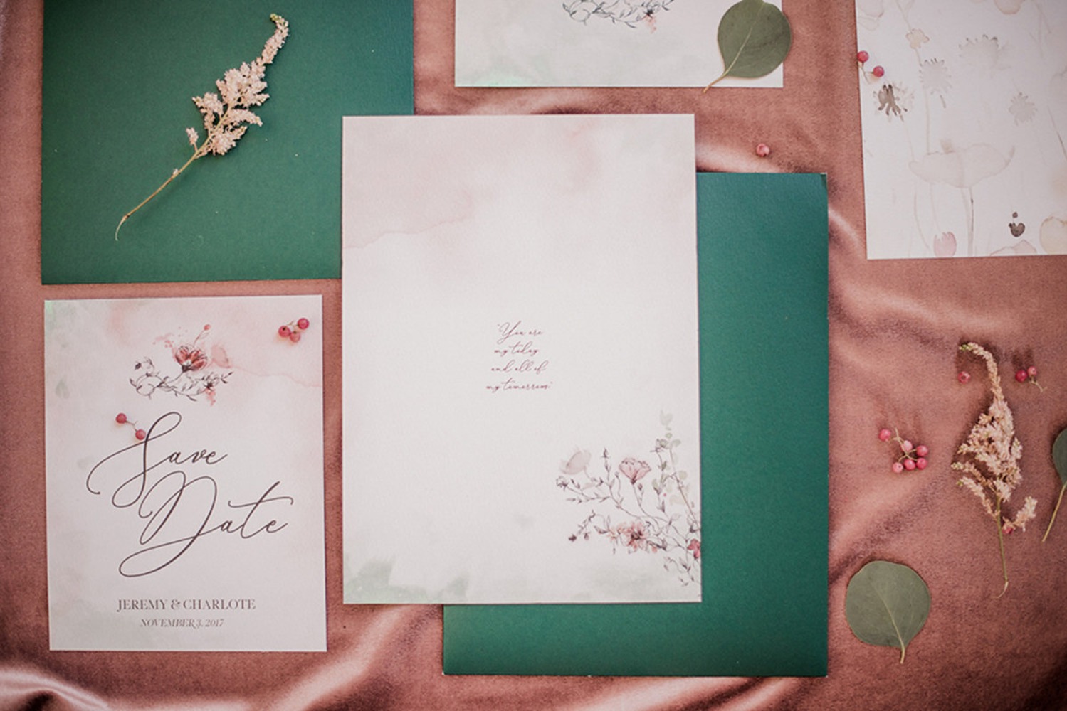 soft-pink-and-emerald-green-winter