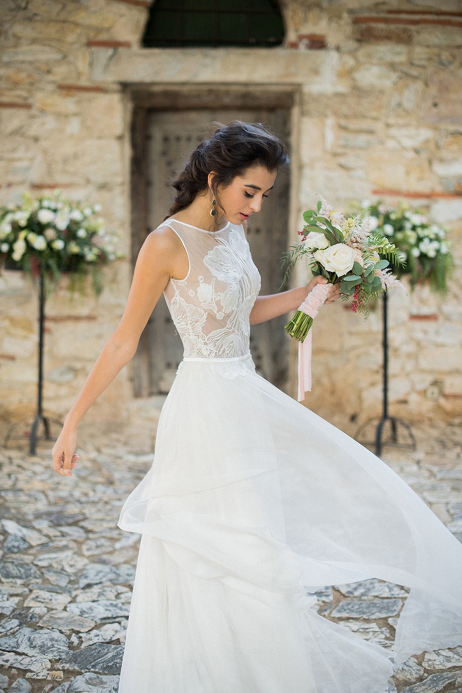 wedding dress twirl